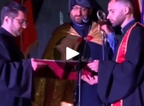 Չեն մարսել Արշակ սրբազանի՝ Ծիծեռնակաբերդում հնչեցրած ծանր խոսքը, նրա նզովքը իշխանությունների հասցեին