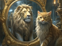 Կատուն՝ առյո՞ւծ