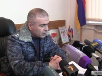 Փոխոստիկանապետ Հունան Պողոսյանը՝ Գյումրիում տեղի ունեցած սպանության մասին (տեսանյութը՝ «Ազատություն» ռադիոկայանի)