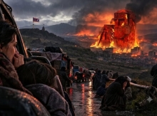 Հեռվում մի դրախտ է վառվում