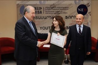 Նախագահը մասնակցել է Միջազգային եւ անվտանգության հարցերի հայկական ինստիտուտի Երիտասարդական ֆորումին