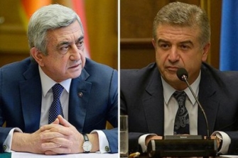 Սերժ Սարգսյանը դժգոհել է Կարեն Կարապետյանից՝ նրան կոչելով «Stand up շոումեն» 