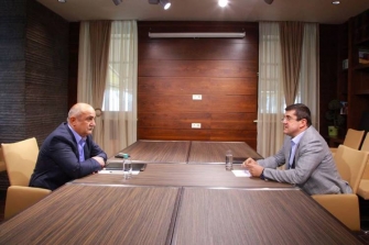 Արայիկ Հարությունյանն ու Սամվել Բաբայանը հանդիպել են