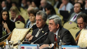 Սերժ Սարգսյանի ելույթը Վիլնյուսում