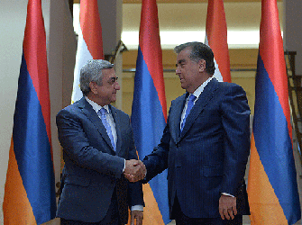 Նախագահ Սերժ Սարգսյանը Դուշանբեում է 