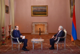 Նախագահը հարցազրույց է տվել արաբական «Ալ-Մայադին» հեռուստաալիքին