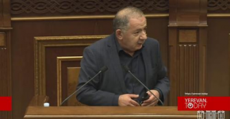 Աղվան Վարդանյանի հայտարարությունը 2023 թ. հոկտեմբերի 24-ի Ազգային ժողովի նիստում
