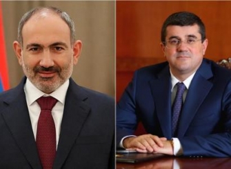 Նիկոլ Փաշինյանը հյուրընկալել է Արցախի նորընտիր նախագահ Արայիկ Հարությունյանին