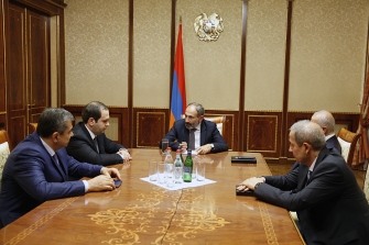 Գեորգի Կուտոյանը վարչապետ Փաշինյանին զեկուցել է երկրում անվտանգության հետ կապված իրավիճակը