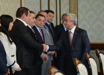 Նախագահը հանդիպում է ունեցել Ազգային ժողովի ղեկավար կազմի հետ