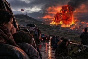 Հեռվում մի դրախտ է վառվում