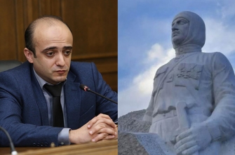 Տարոն Սիմոնյան. Գարեգին Նժդեհի արձանի ապամոնտաժման հարցի վերաբերյալ Արցախի իշխանությունները հայտարարություն կանեն