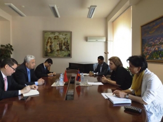 ՀՀ մշակույթի նախարար Հասմիկ Պողոսյանն ընդունել է ՀՀ-ում Չինաստանի Ժողովրդական Հանրապետության արտակարգ և լիազոր դեսպանին