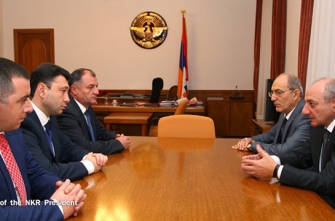 Բակո Սահակյանն ընդունել է ԱԺ պատգամավորներին