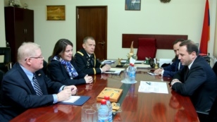 Պաշտպանության փոխնախարարն ընդունել է ԱՄՆ-ի պետքարտուղարության ներկայացուցչին 
