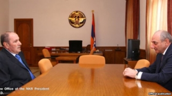 Լևոն Տեր-Պետրոսյանի և Բակո Սահակյանի հանդիպումը 