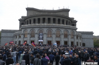 Որքան մարդ է մասնակցել Ազատության հրապարակում Փաշինյանի հանրահավաքին