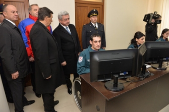 Նախագահը ներկա է գտնվել Հայ-ռուսական մարդասիրական արձագանքման կենտրոնի բացմանը