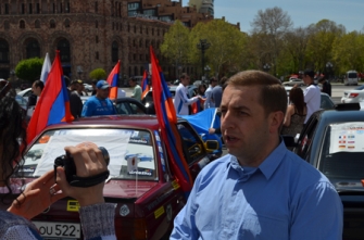 Ավտո-մոտո երթ` նվիրված Հայոց ցեղասպանության զոհերի հիշատակին