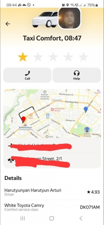 Yandex Taxi-ից օգտվելիս՝ զգույշ եղեք, պարզվում է՝ սրիկա վարորդներ ունեն