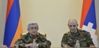 Նախագահ Սերժ Սարգսյանը աշխատանքային այցով մեկնել է Արցախ
