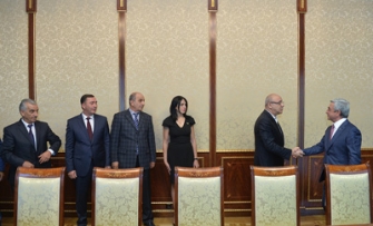 Նախագահը հենդիպել է ՄԱԿ-ի անդամների հետ