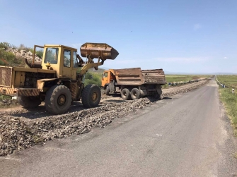 Հիմնանորոգվում է Հ-21, Հոռոմ-Արթիկ-Ալագյազ ավտոճանապարհի 4.5 կմ հատվածը