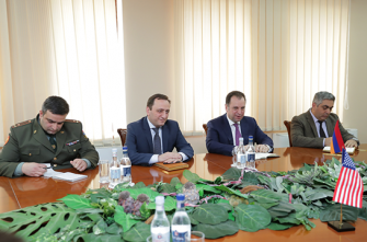 ՊՆ-ում քննարկվել են պաշտպանության բնագավառում հայ-ամերիկյան համագործակցության հարցեր