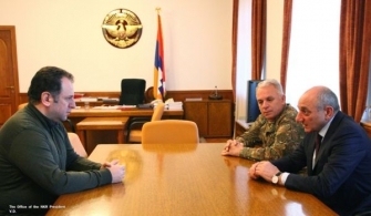 Բակո Սահակյանն ընդունել է Վիգեն Սարգսյանին