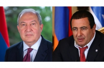 Արմեն Սարգսյանը հանդիպել է Գագիկ Ծառուկյանի հետ