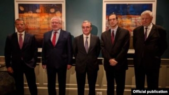 Զոհրաբ Մնացականյանը հանդիպել է ԵԱՀԿ Մինսկի խմբի համանախագահներին