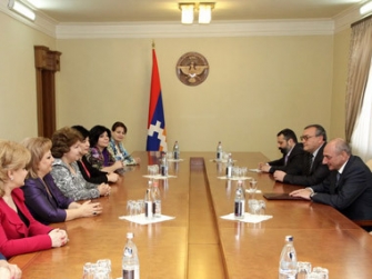 ՀՀԿ Կանանց խորհրդի անդամները Արցախում