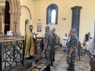 Զինվորների մկրտություն