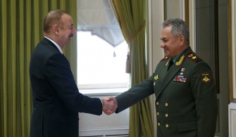 Սերգեյ Շոյգուն հանդիպել է Իլհամ Ալիևի և Զաքիր Հասանովի հետ