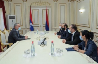 Հանդիպել են Հայաստանի ու Արցախի ԱԺ նախագահները