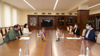Դավիթ Տոնոյանը և Կարմիր Խաչի գրասենյակի ղեկավարը քննարկել են Ադրբեջանում ձերբակալված հայ սպայի հարցը