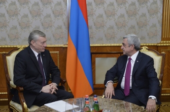 Նախագահն ընդունել է ՀԱՊԿ գլխավոր քարտուղարին