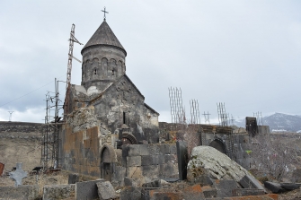 Կվերականգնվի Աստվածընկալ վանական համալիրի Սուրբ Նշան եկեղեցու տանիքը և գավիթը