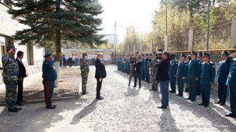 Արցախի նախագահը պետական պարգևներ է հանձնել ԱԻՆ մի խումբ ծառայողների