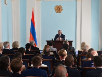 Սերժ Սարգսյան. Ադրբեջանն ամեն կերպ աշխատում է փակ պահել ԼՂ թեման