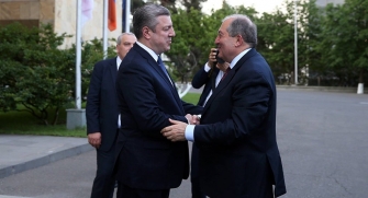Արմեն Սարգսյանը հանդիպել է Գիորգի Մարգվելաշվիլու հետ