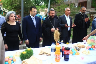 Սուրբ Զատկի տոնը` Կենտրոնում