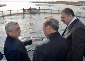 Նախագահի աշխատանքային այցը Գեղարքունիքի մարզ