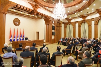 Բակո Սահակյանը հանդիպել է ՀՅԴ Ընդհանուր ժողովի մասնակիցներին
