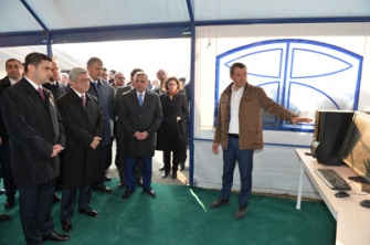 Նախագահը Արարատի մարզում ներկա է գտնվել Վեդու ջրամբարի հիմնարկեքի արարողությանը