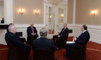 Ալիևն ընդունել է համանախագահներին