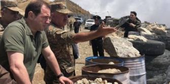 Դավիթ Տոնոյանը այցելել է հանրապետության հարավ-արևմտյան սահմանագոտի