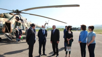 Վարչապետն Արցախում է՝ մասնակցելու Արայիկ Հարությունյանի երդմնակալության արարողությանը