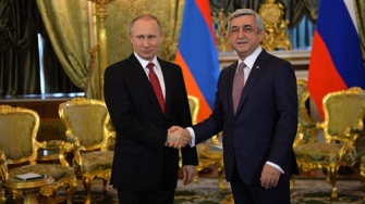 Մոսկվայում հանդիպեցին Հայաստանի և Ռուսաստանի նախագահները 