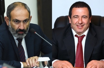Նիկոլ Փաշինյանի և Գագիկ Ծառուկյանի հանդիպումը խորհրդարանում